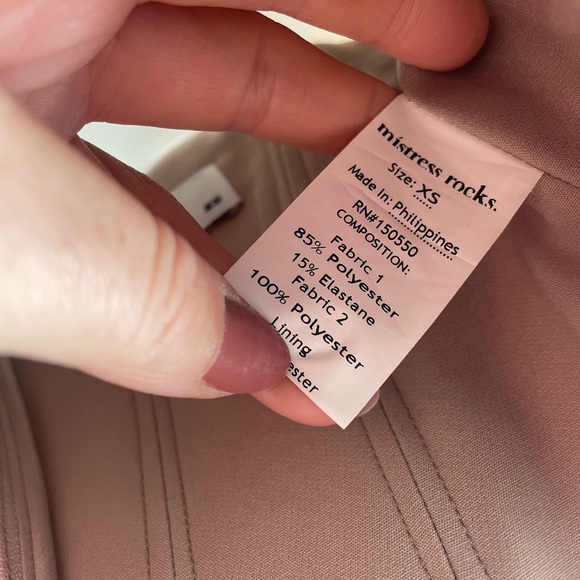 Mistress Rocks Corset Blouse - Picture 16 of 16